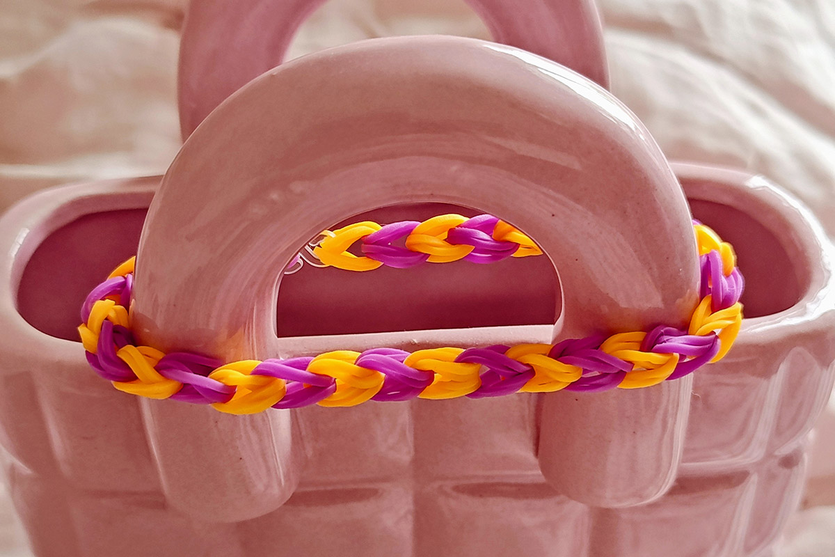 Floral Bracelet by Chloe's Loom Creations